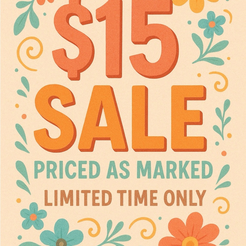 SALE 48 hours only